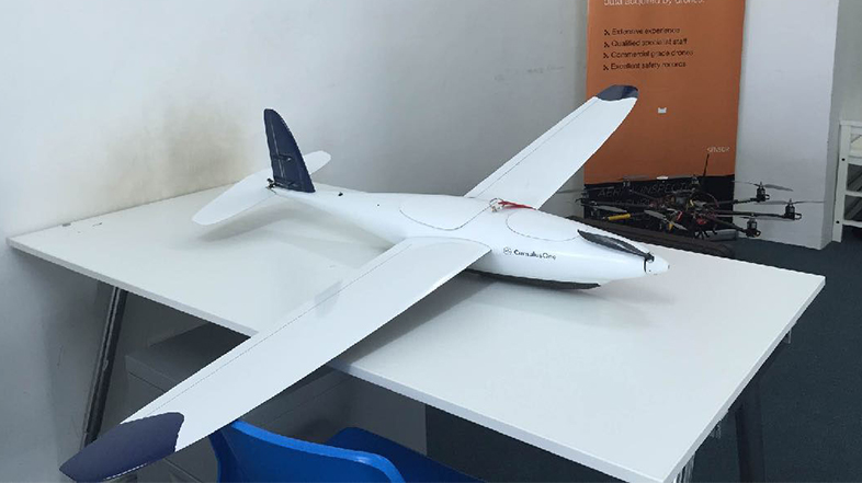 Fixed Wing - Cumulus One  <br>
<i><small>Workhorse for Orthophoto / Aerial Mapping
Long Range Mission and Large Area with Limited Landing Space</small></i>
